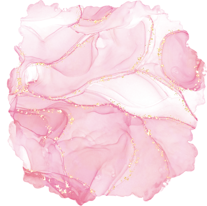 Pink Watercolor Blot